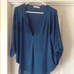 Amazing blue blouse!